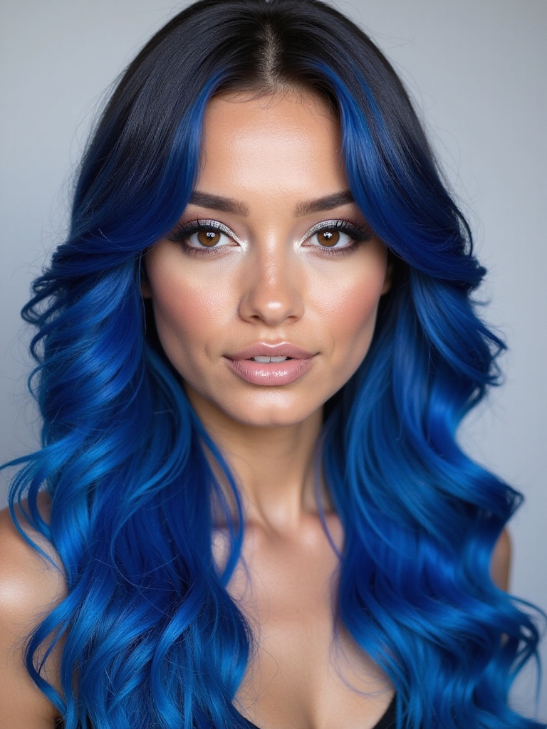 accessorize your blue hair