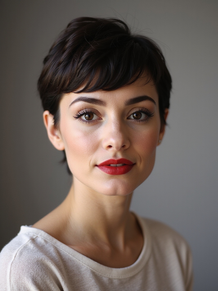 audrey hepburn s chic pixie