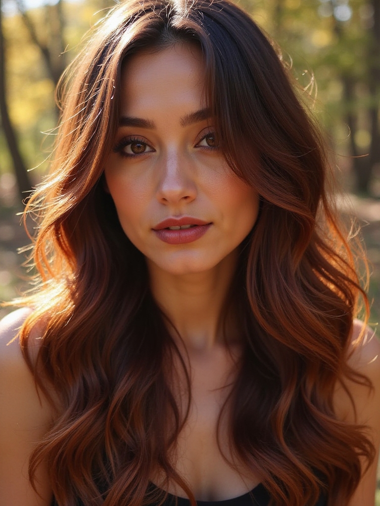 autumn hair transformation magic