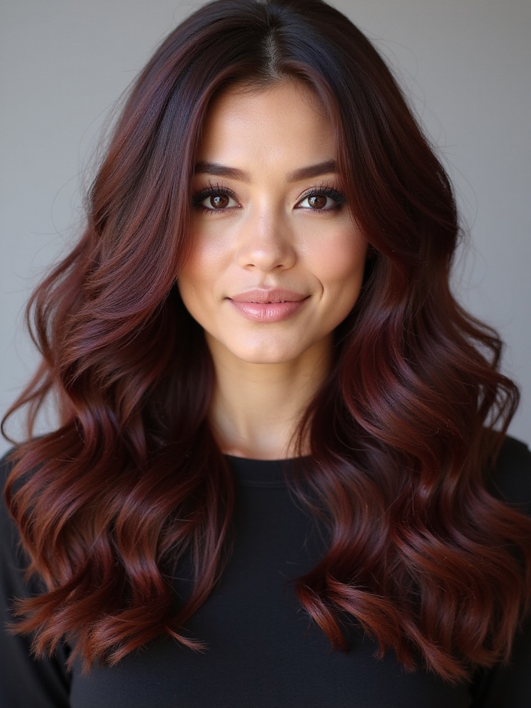 balancing brown red tones