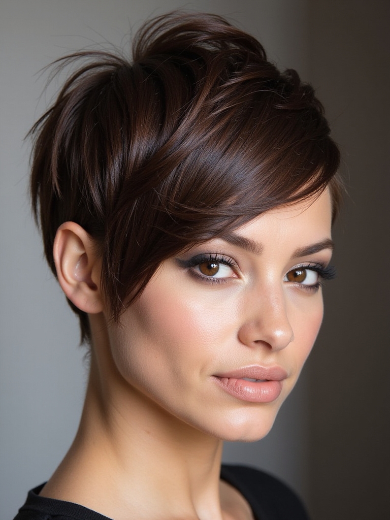 bold asymmetrical chic cut