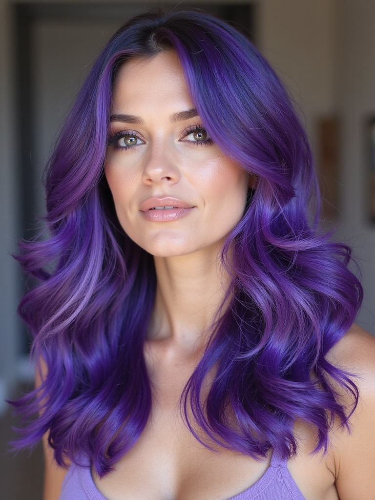 bold purple hair inspiration