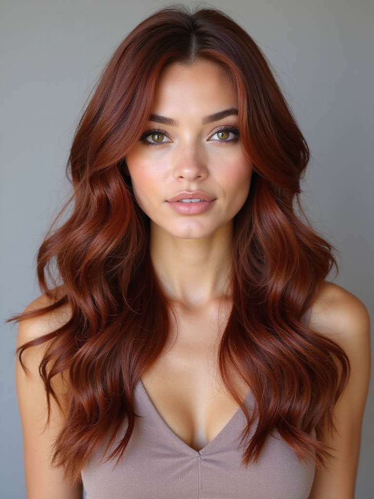bold vibrant copper transformation