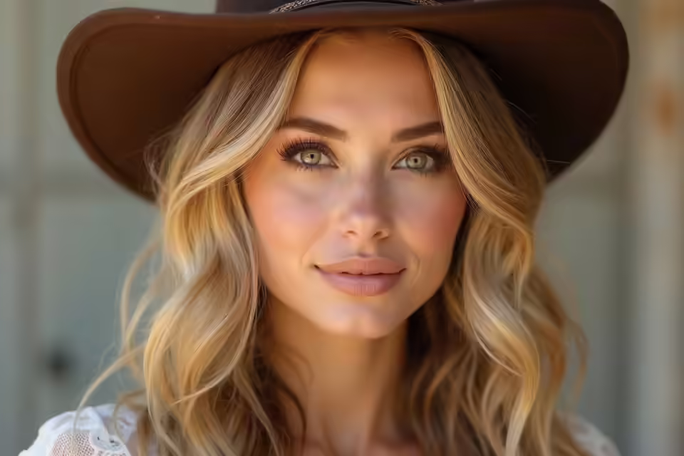 braided western cowgirl styles