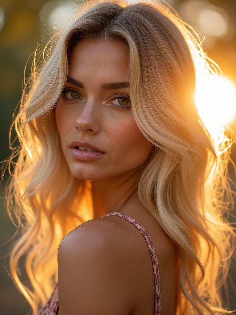 buttery blonde autumn transformation