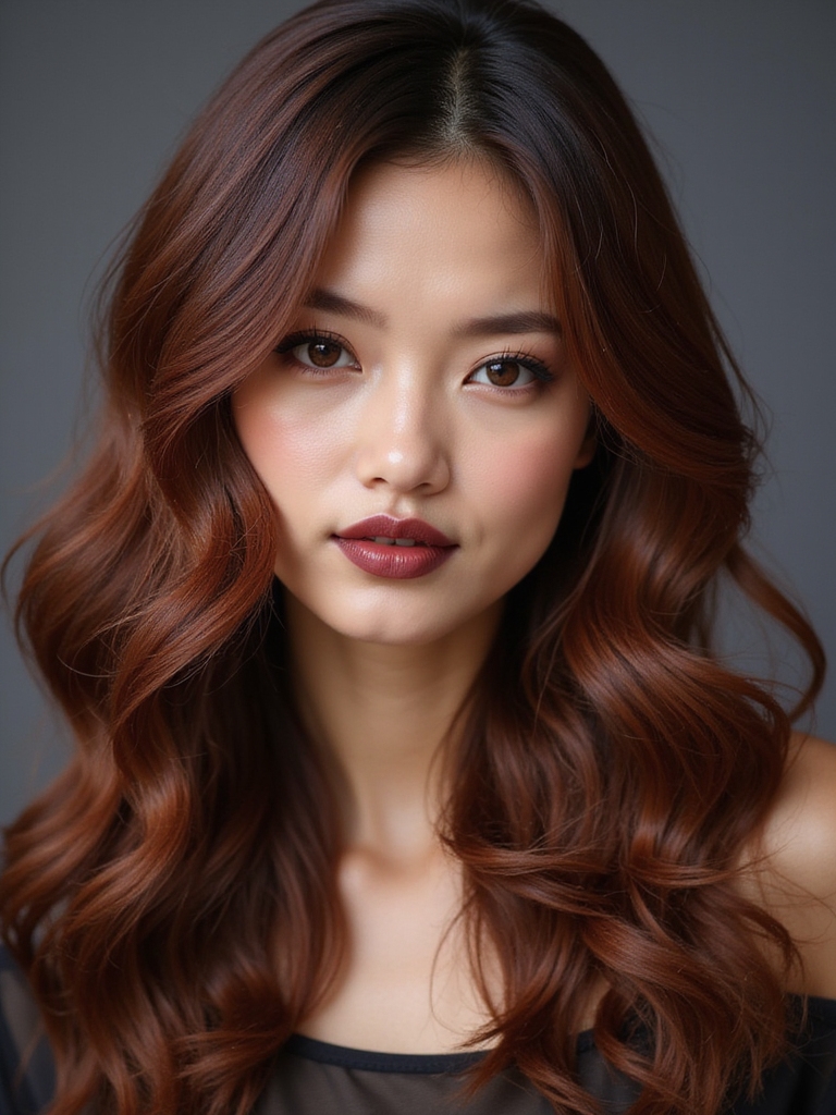 celebrity chestnut hair trends