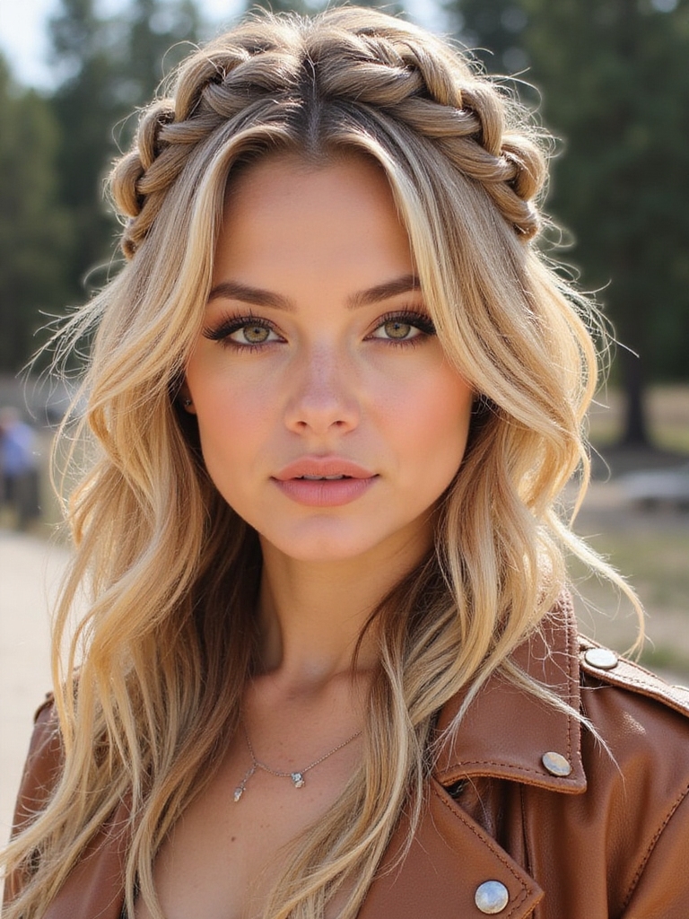 chic rancher ponytail style