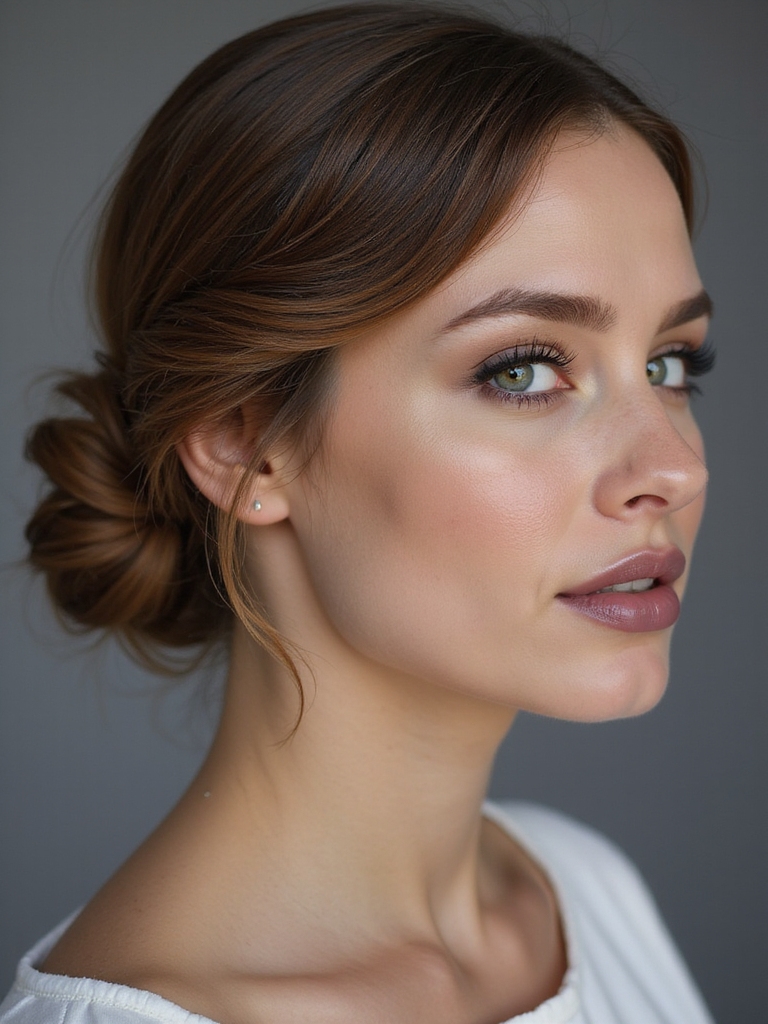 chic secure rainy day hairstyle