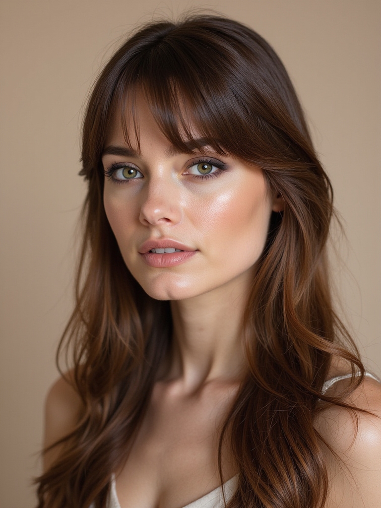 chic side swept bangs elevate