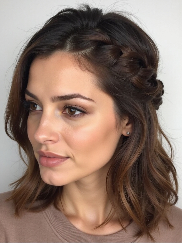 chic simple versatile hairstyle