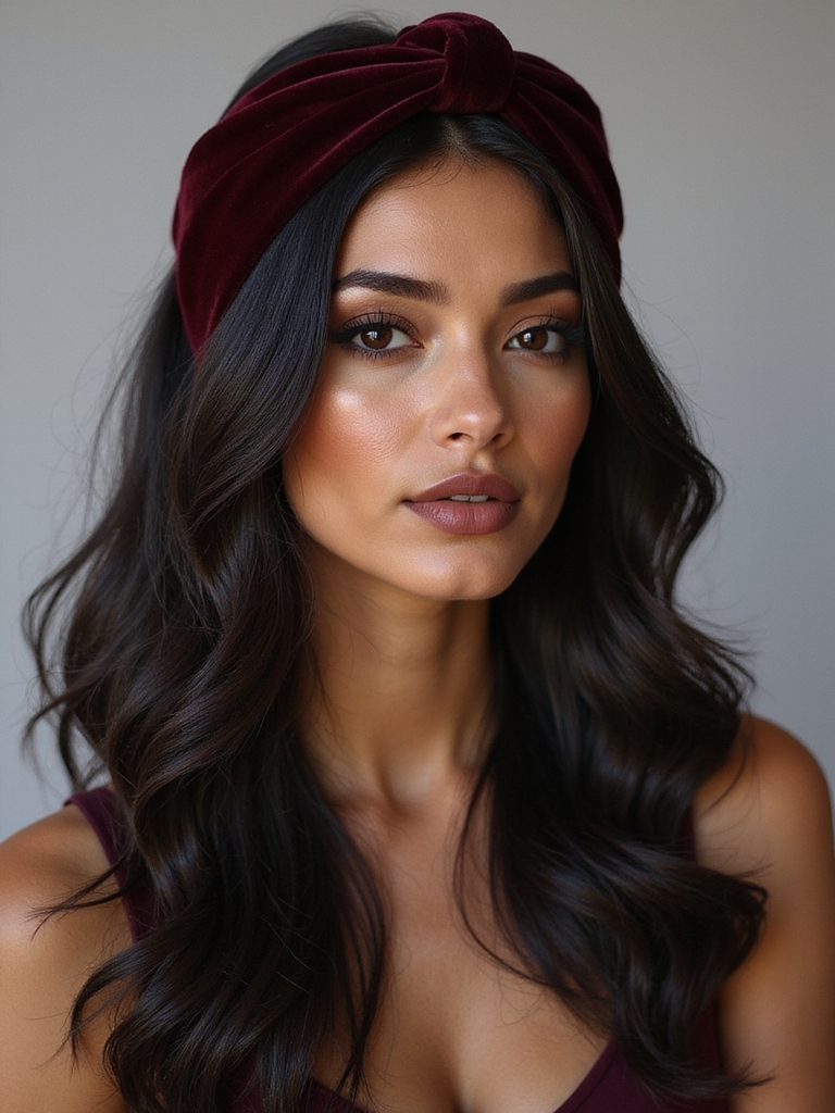 chic velvet hair bands
