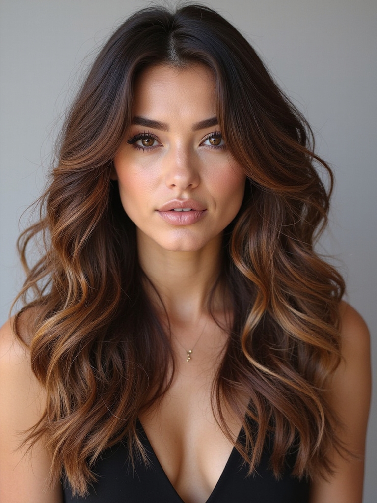 chocolate and caramel tones