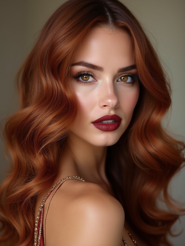 cinnamon brown hair dye