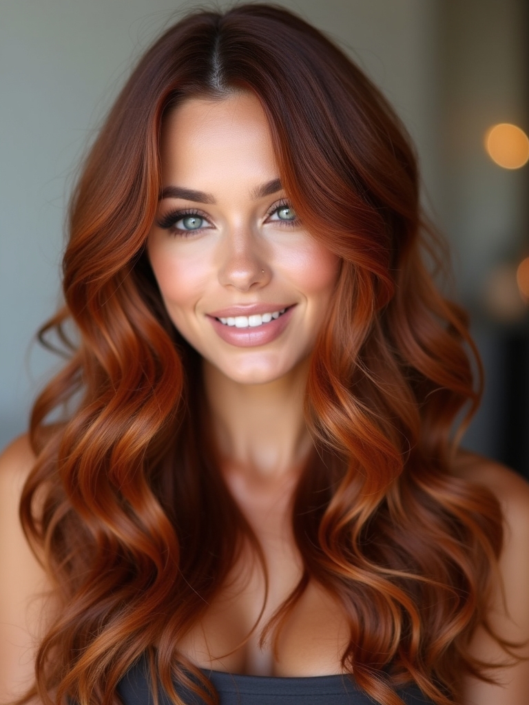 cinnamon brown hair inspiration