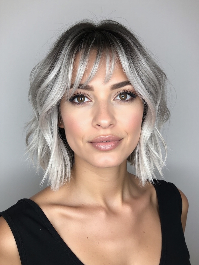 cool seamless blonde transformation