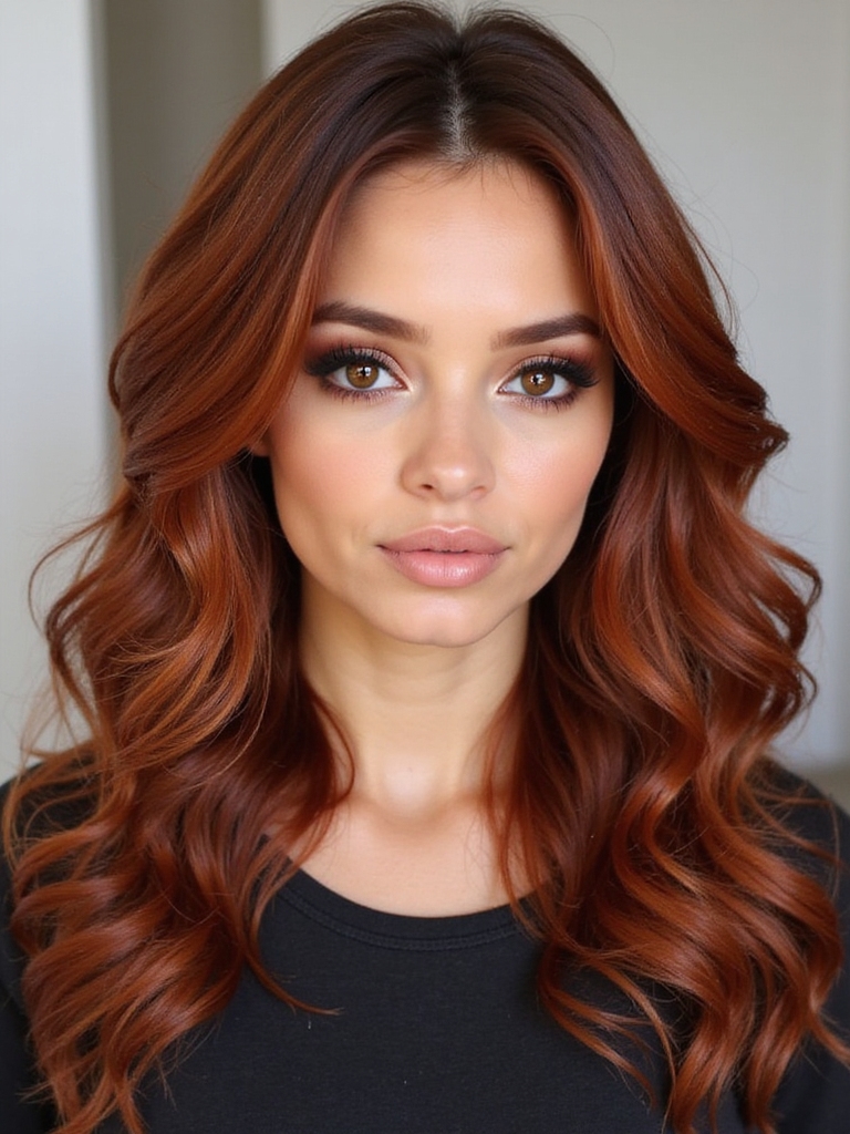 copper hair styling tips