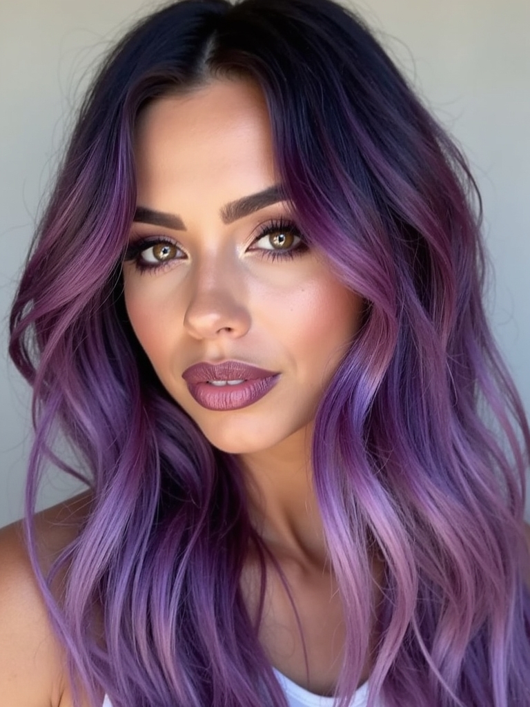 eco friendly purple hair dye