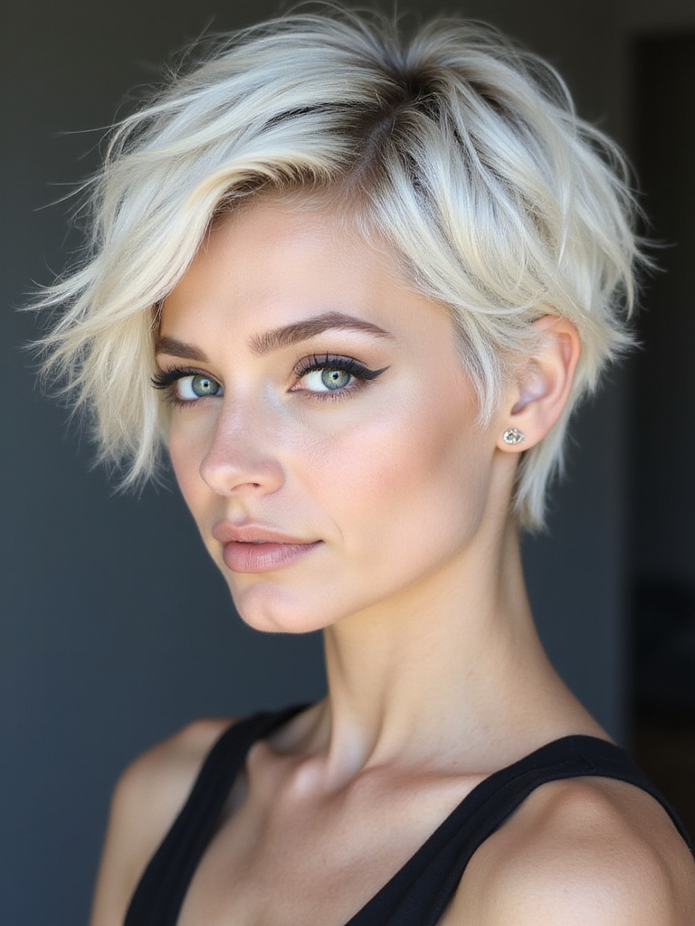 edgy bold layered easy