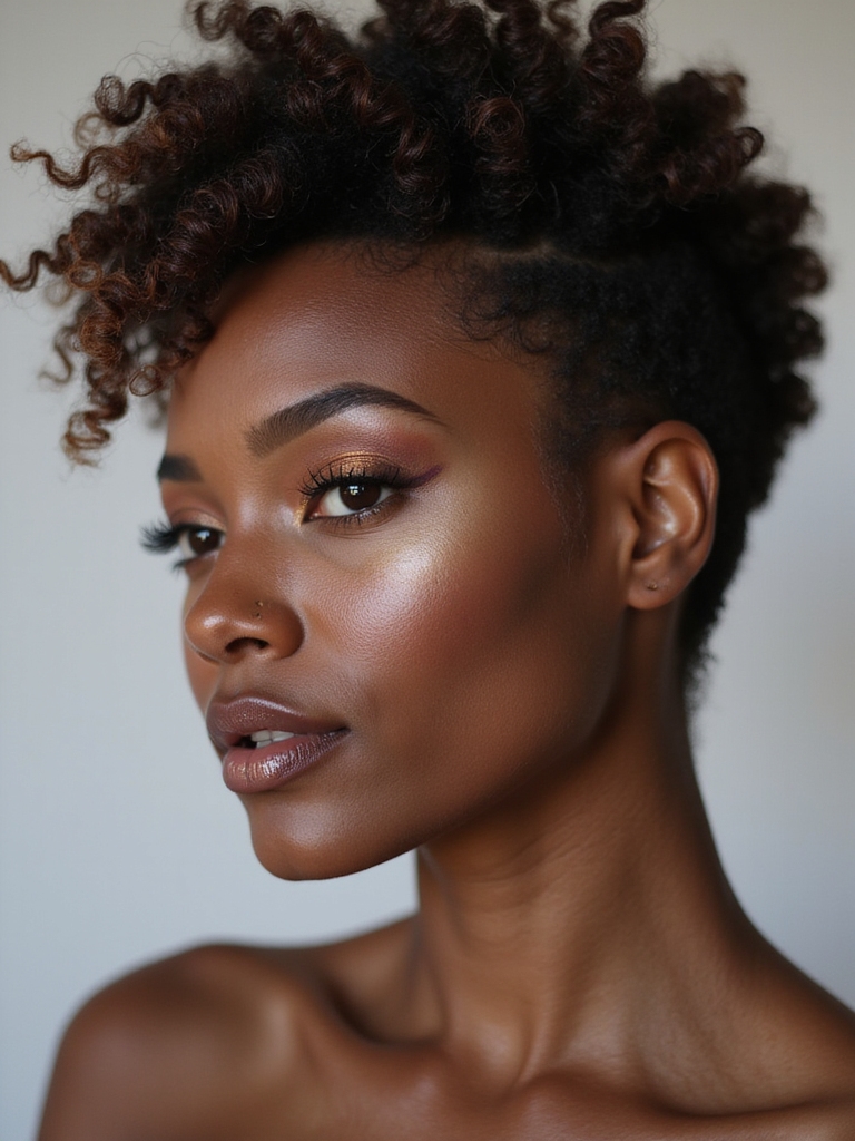 effortless chic for curls