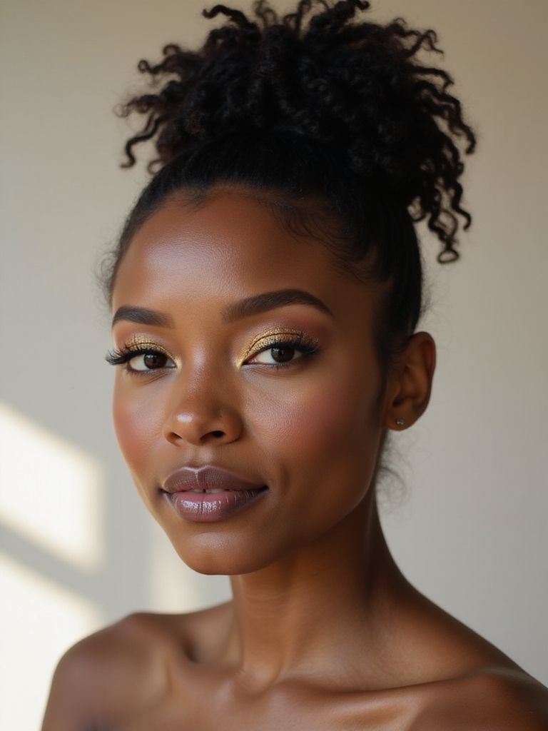 effortless chic top knot