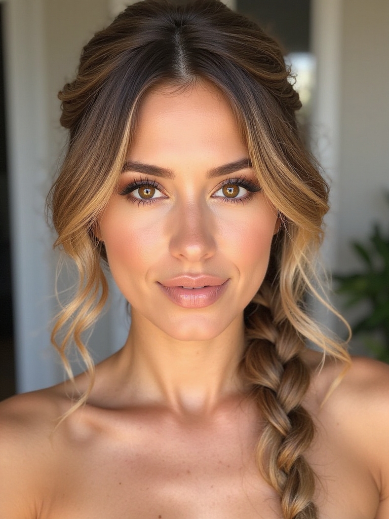 effortless loose french braid