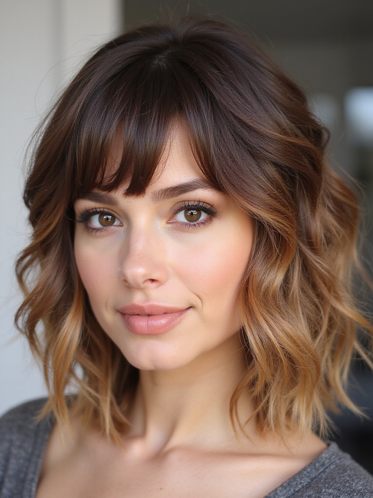 effortlessly cool shag haircut