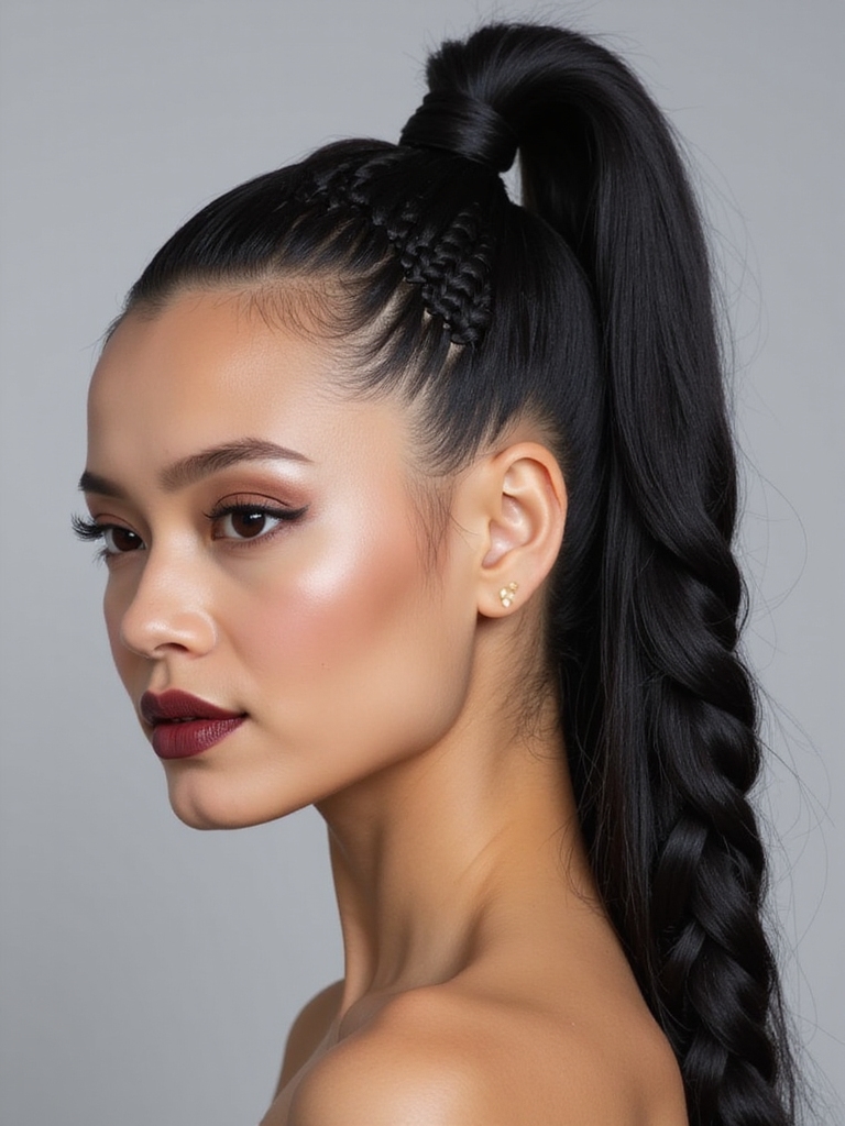 elegant and fun hairstyle