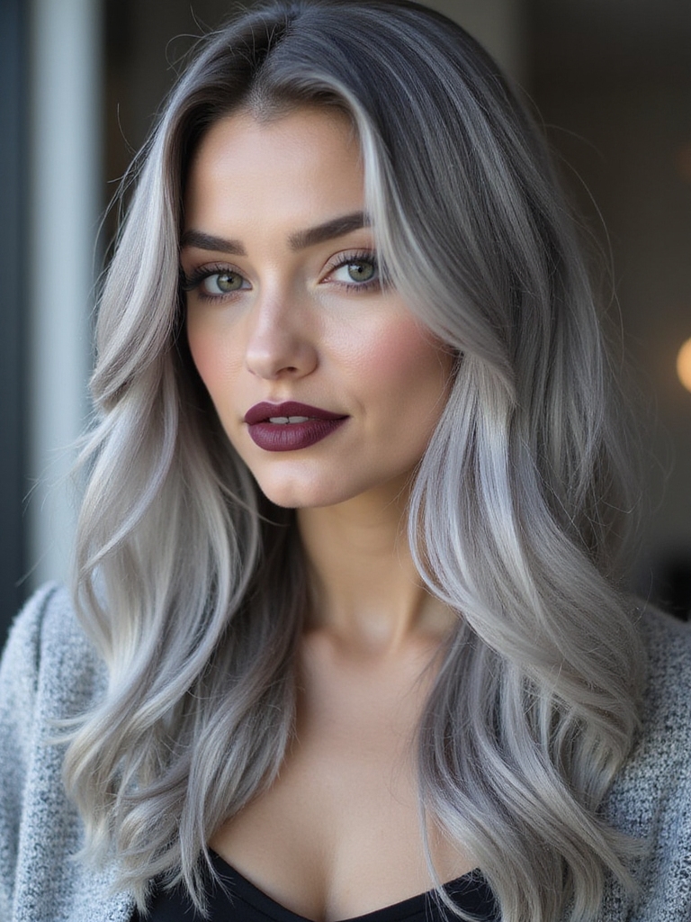 embrace stunning grey hair