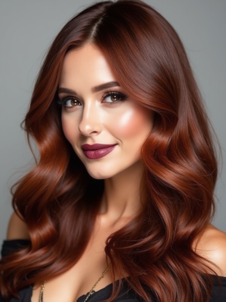 enchanting red brown hair spectrum