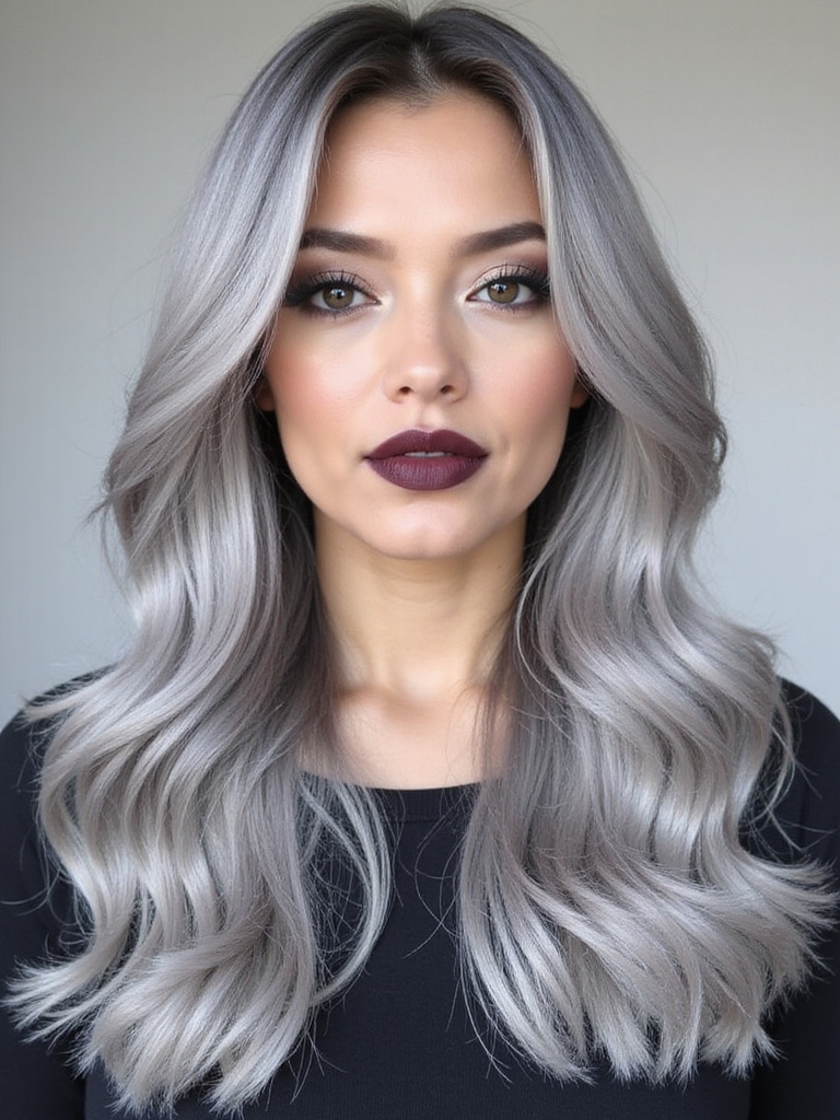 enhancing grey with highlights
