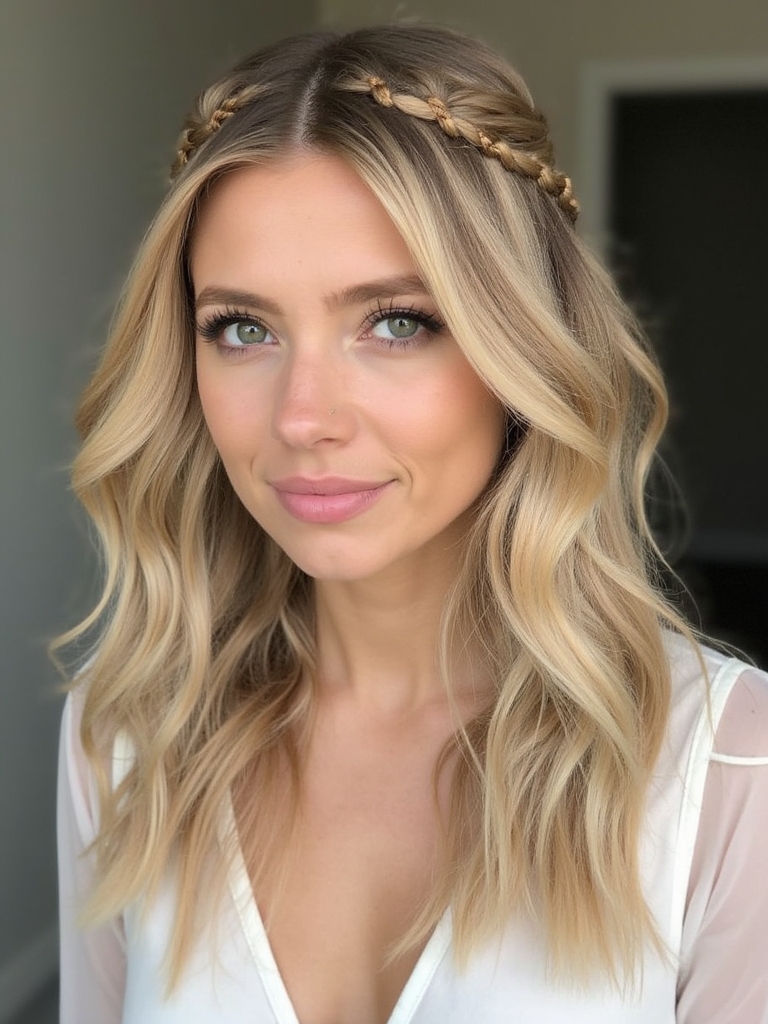 flirty twisted blonde wig styles