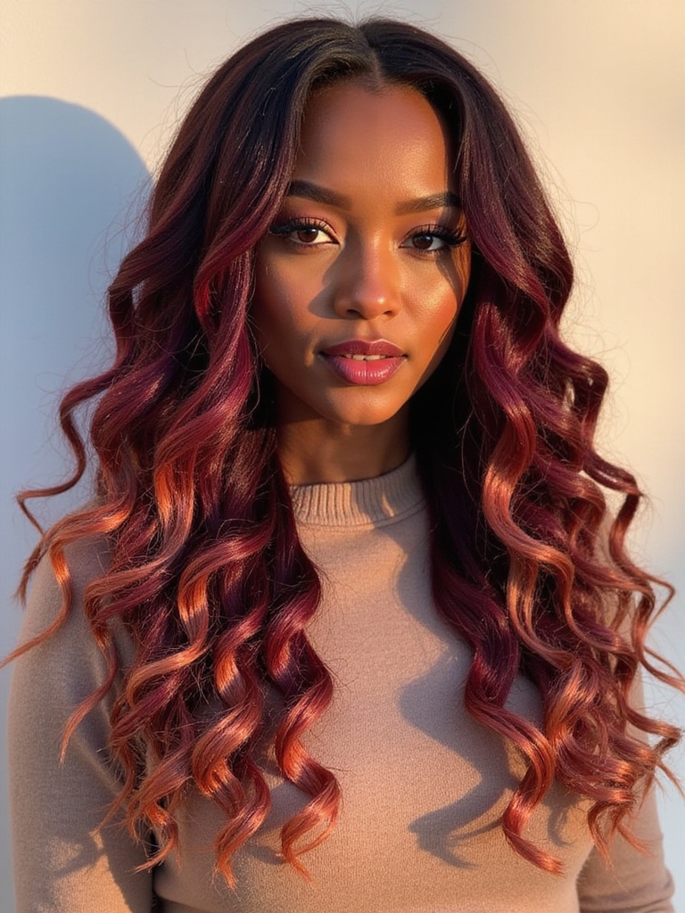 glamorous low maintenance layered hairstyle