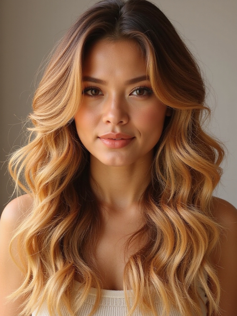 golden hour hair transformation