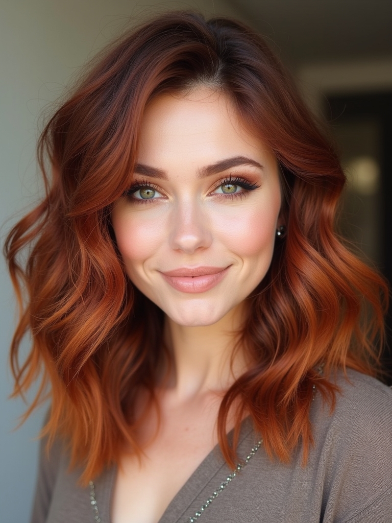 hairstyle for cinnamon brown