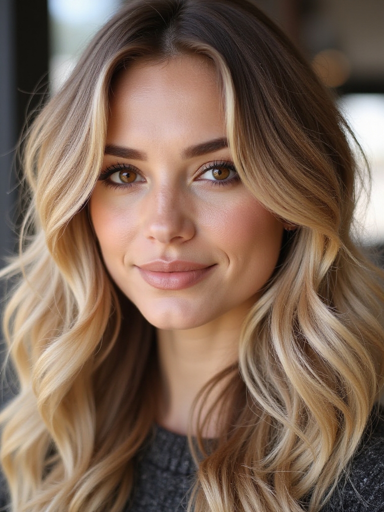 hazelnut hair autumn elegance