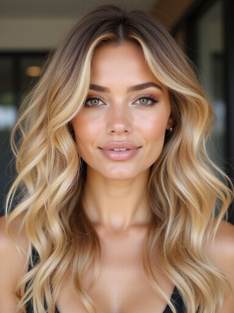 honey blonde hair confidence