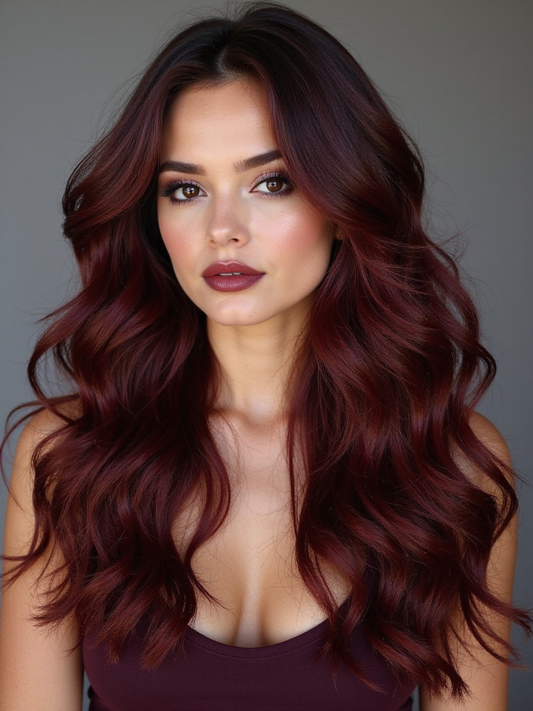 hydrate cherry brown hair