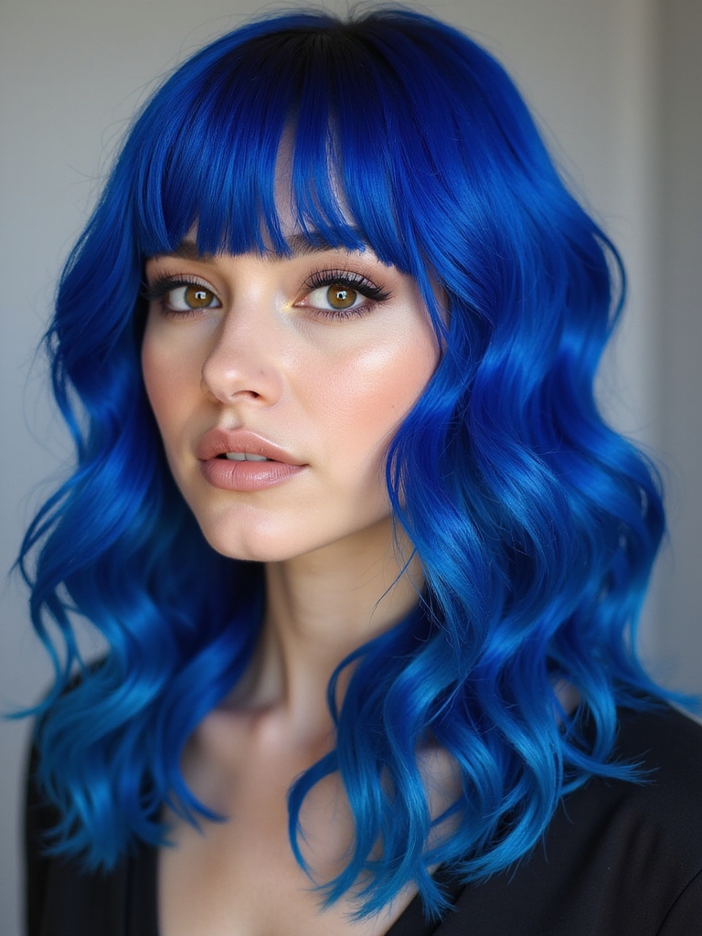 iconic blue hair moments
