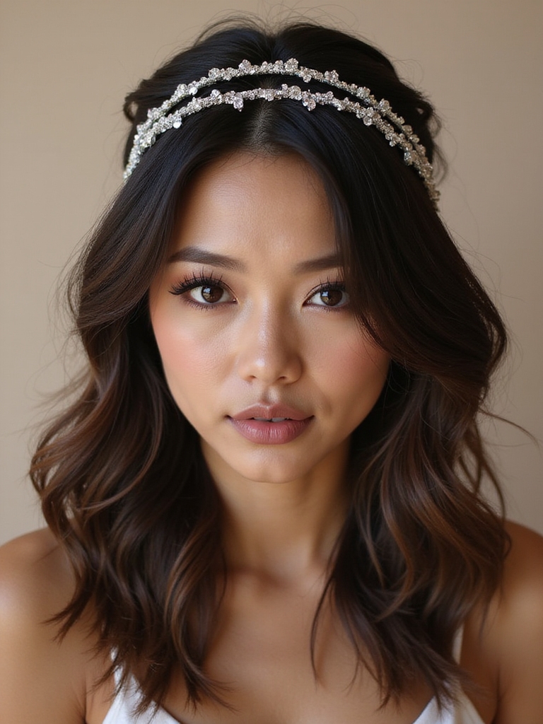 layered double hair bands