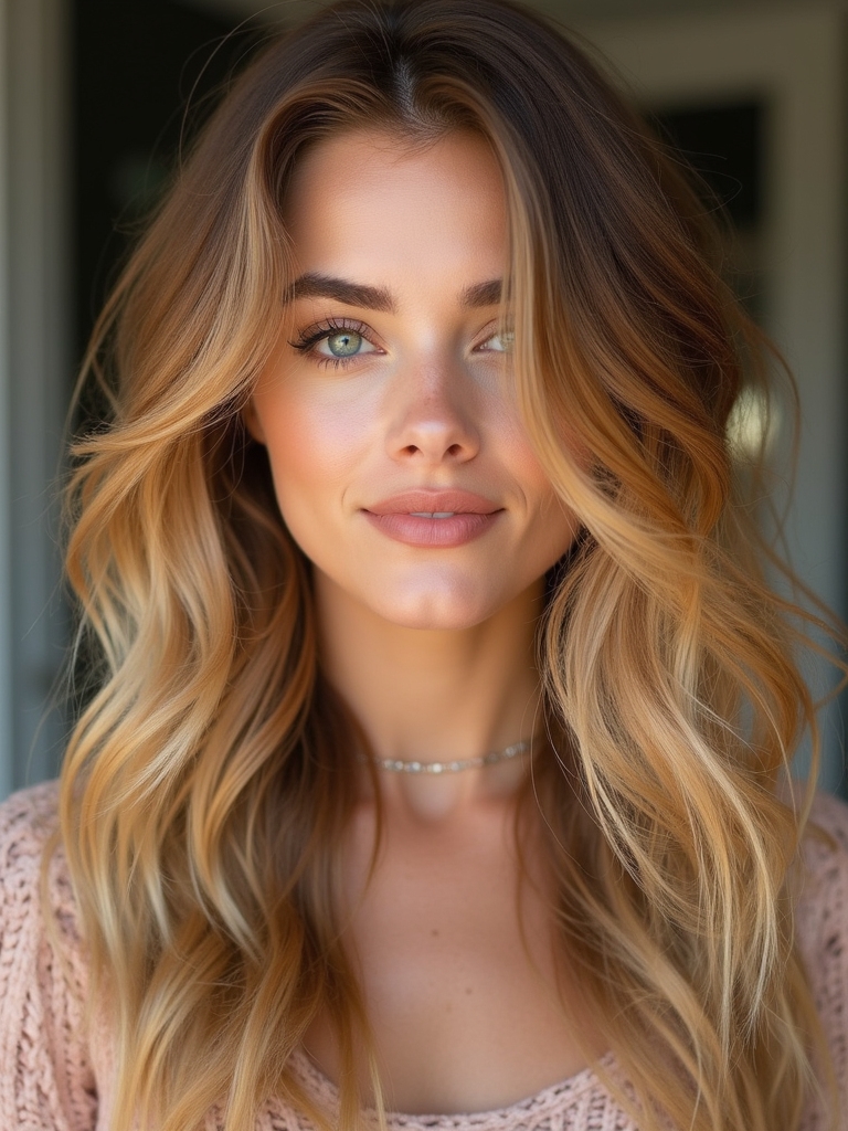low maintenance autumn hair color