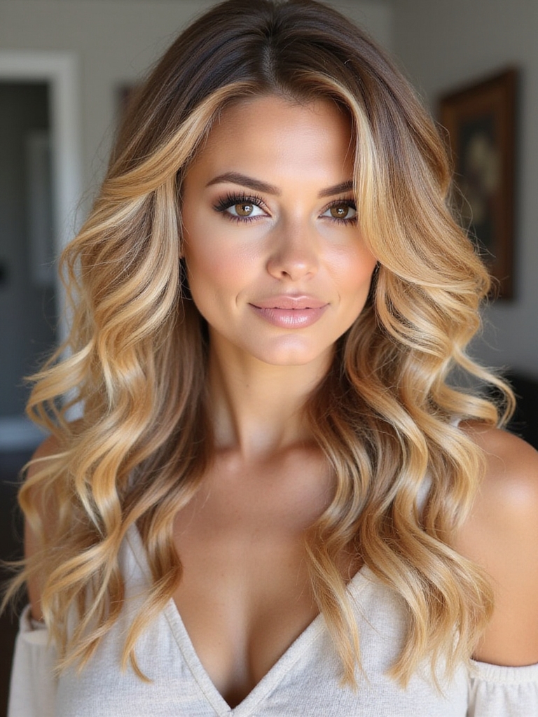 luxurious blown out barrel waves