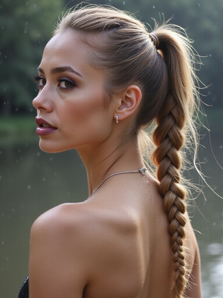 master tight dutch braid