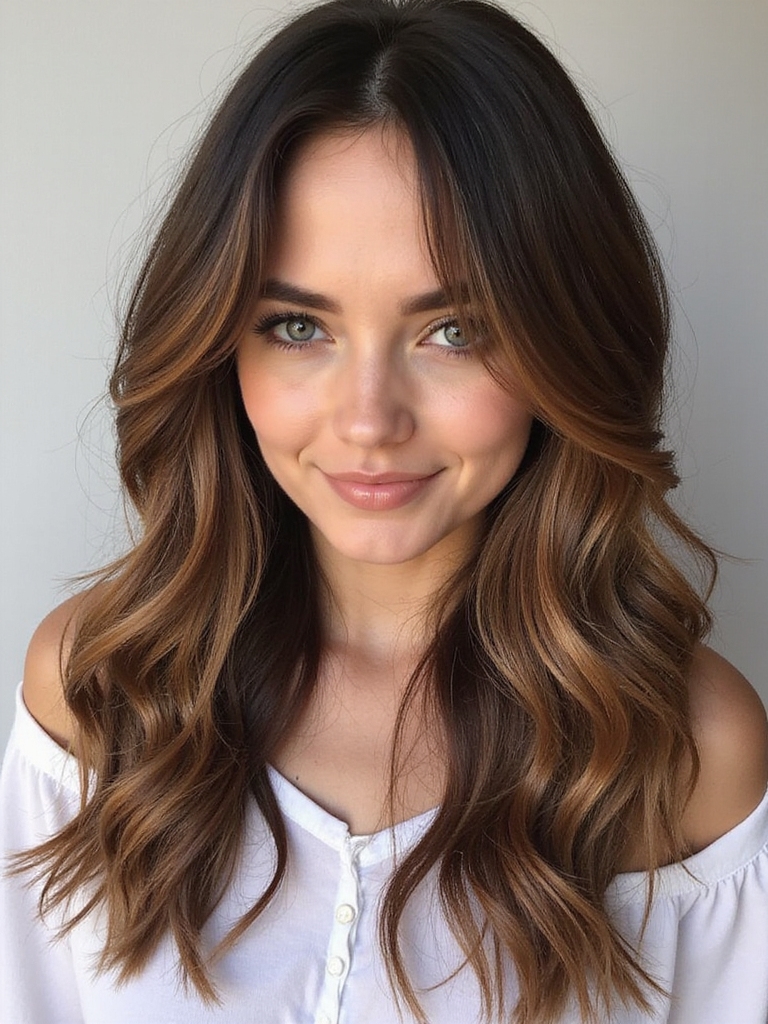 match warm brunette shades