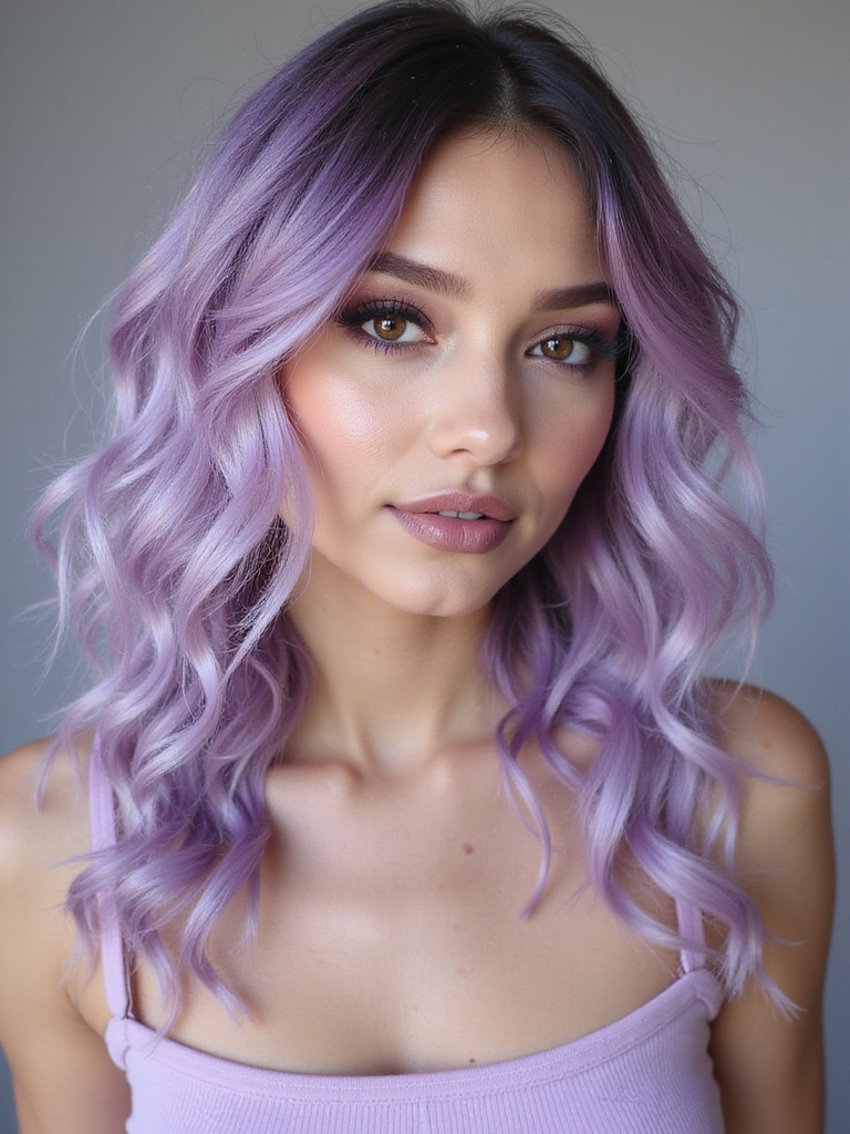 pastel curls enchant effortlessly