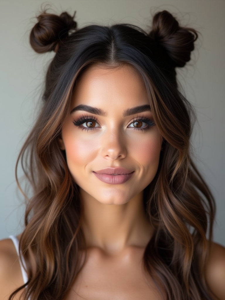 playful and versatile hairstyle