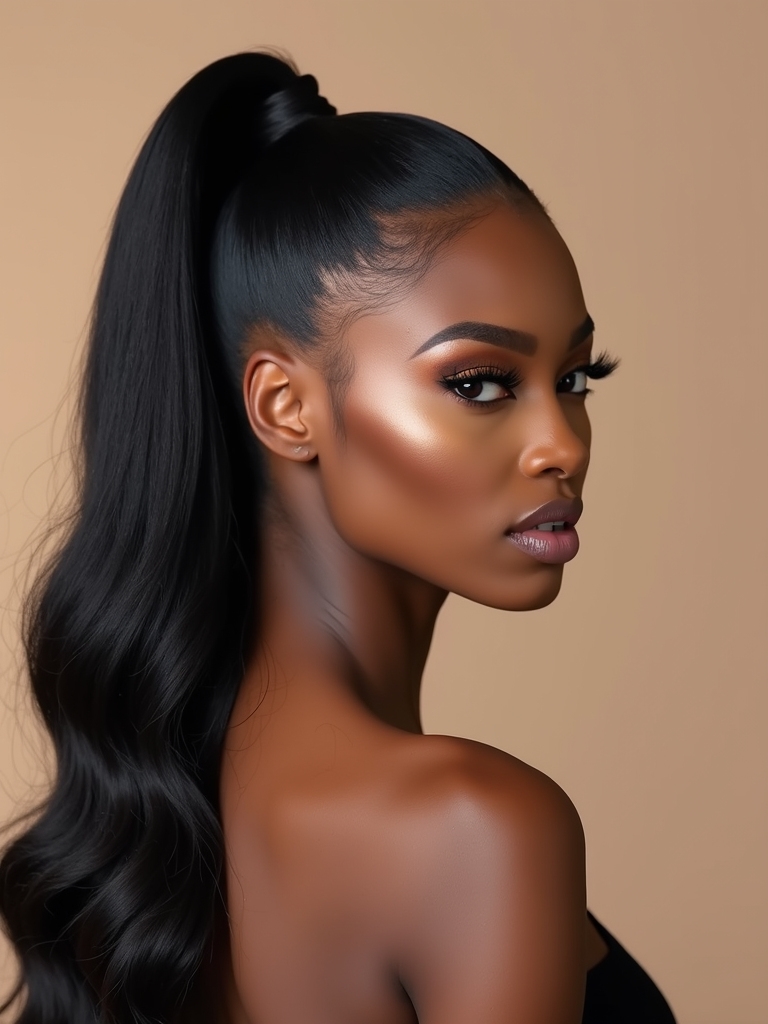 playful chic timeless hairstyle
