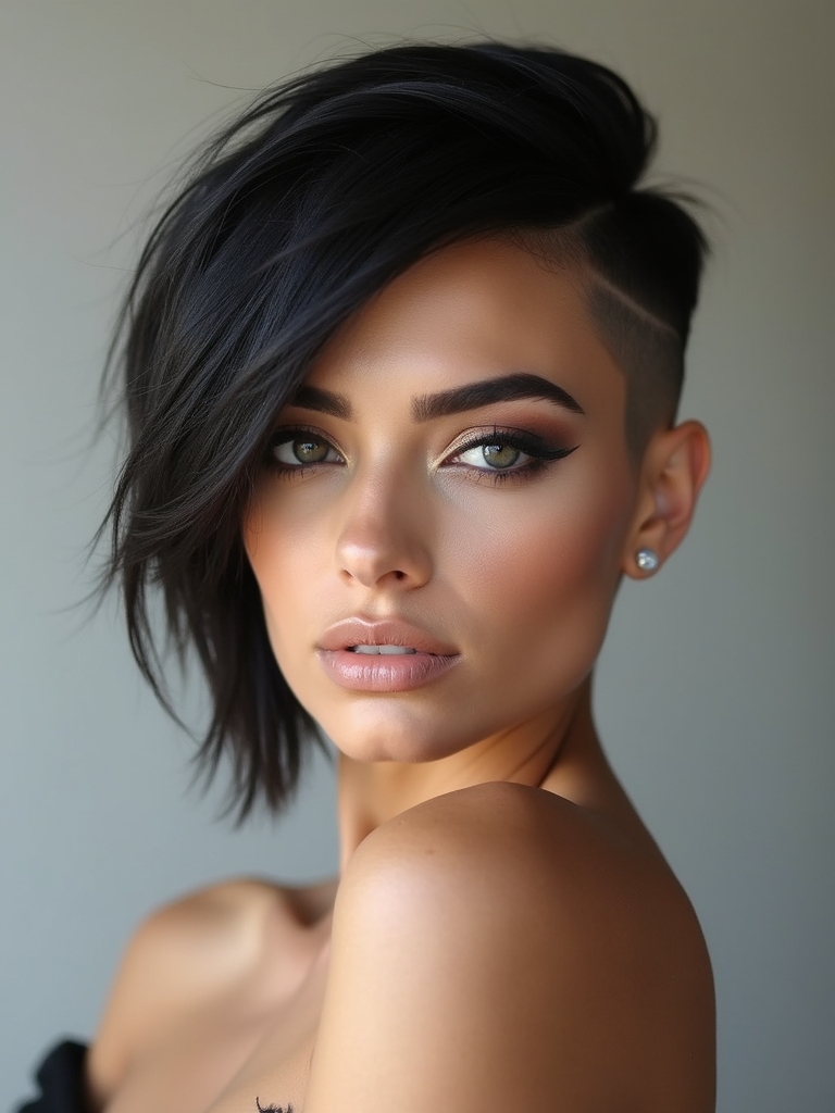 popular trendy undercut styles