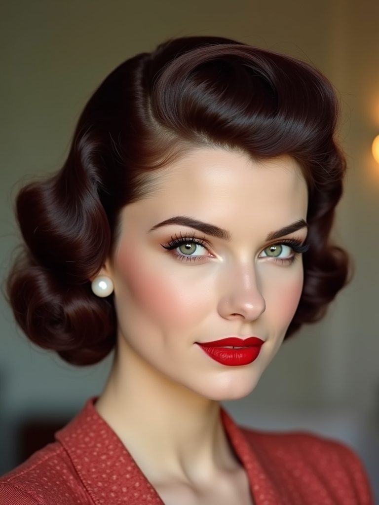 retro hairstyle practice tips
