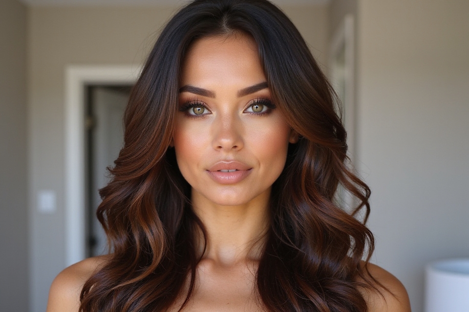 rich dimensional brunette tones