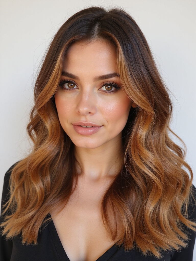 salon level caramel hair techniques